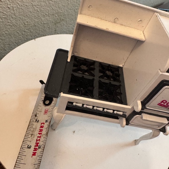 Dollhouse Roper Range Stove Oven 1920s Style 1:12 Scale Miniature Kitchen Metal - Picture 8 of 9